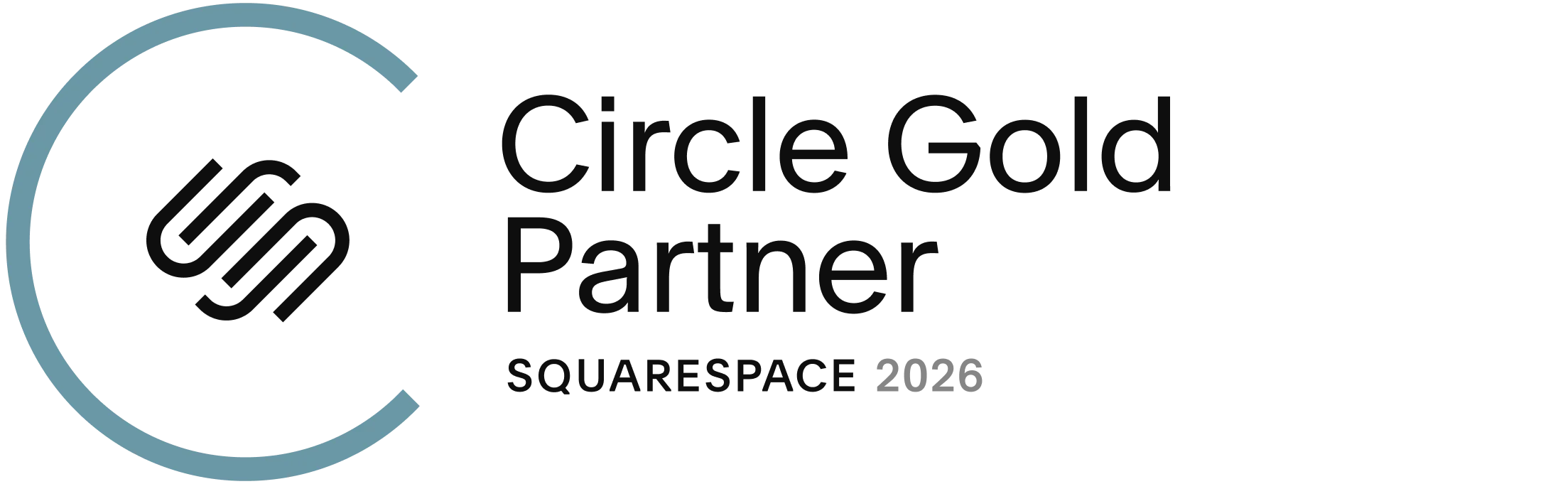Squarespace Circle Gold Partner - Regular Agency 2026